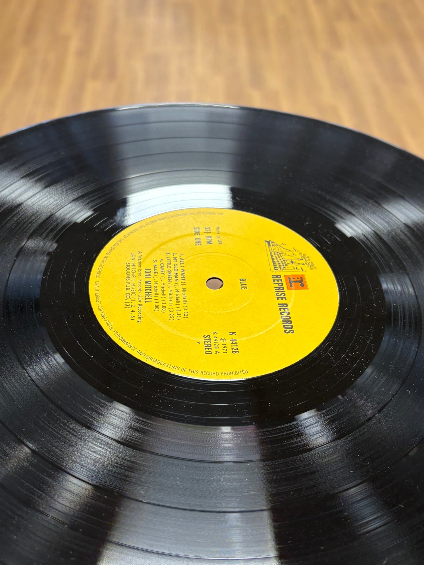 Blue by Joni Mitchell 12" Vinyl