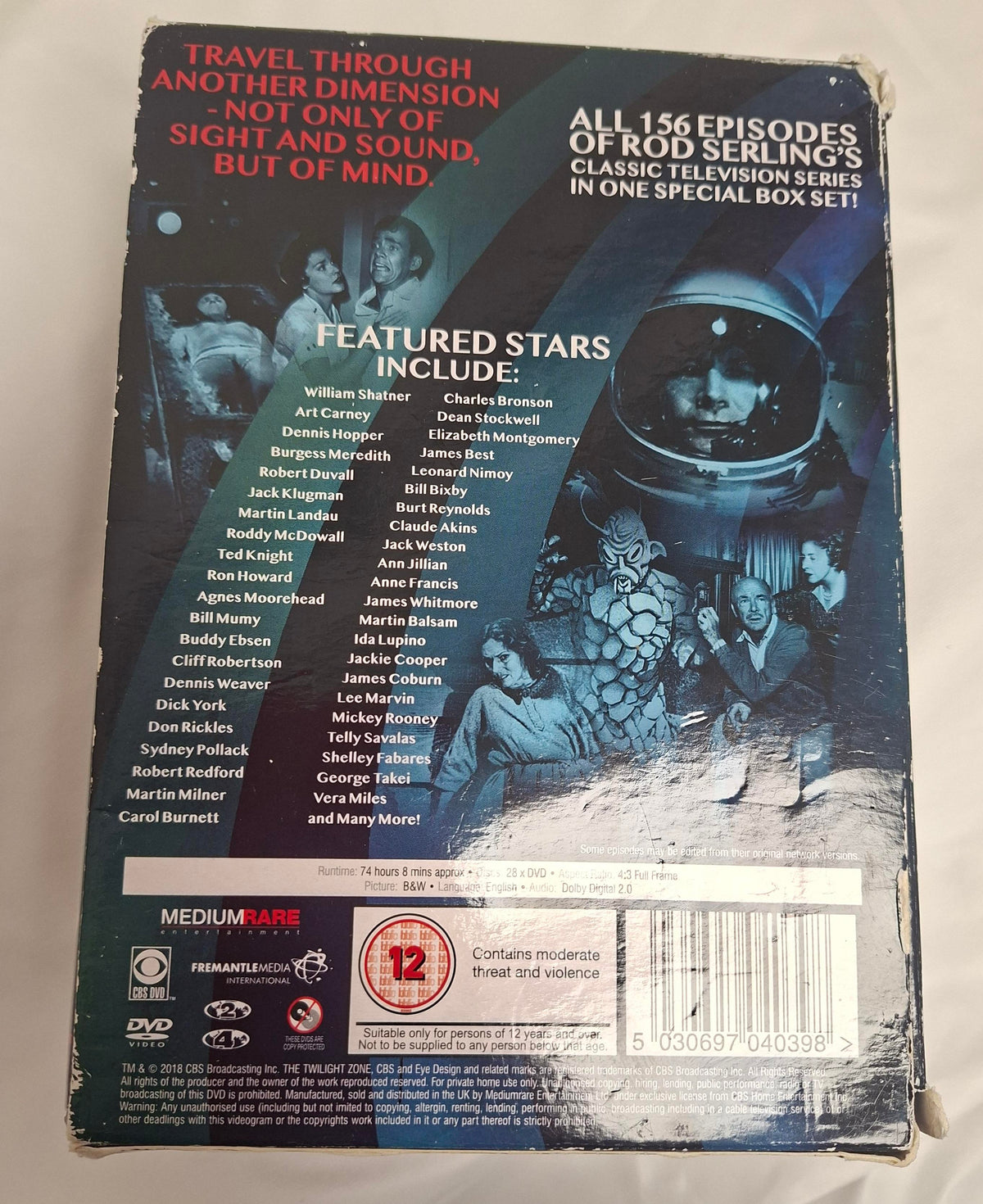 The Twilight zone - The complete series DVD set