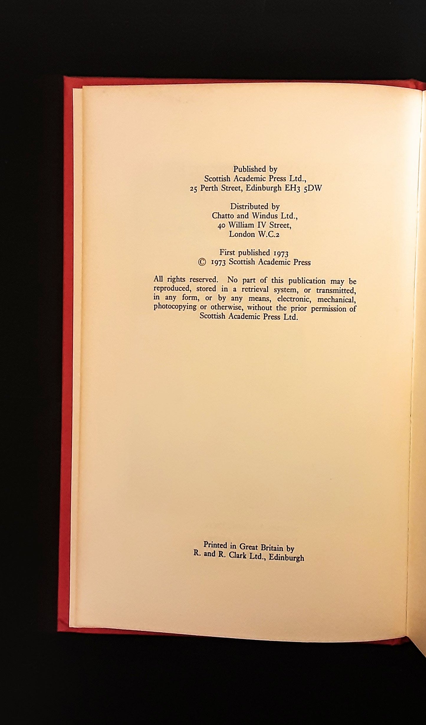 A Forgotten Heritage by Hannah Aitken, Scottish Academic Press Ltd 1973
