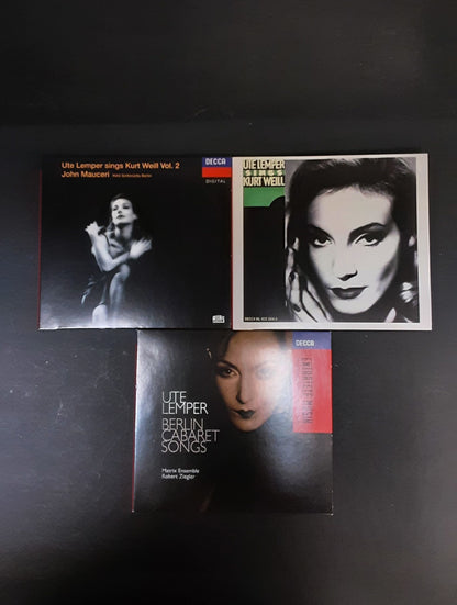 Ute Lemper - 3 classic albums, Decca, 2014