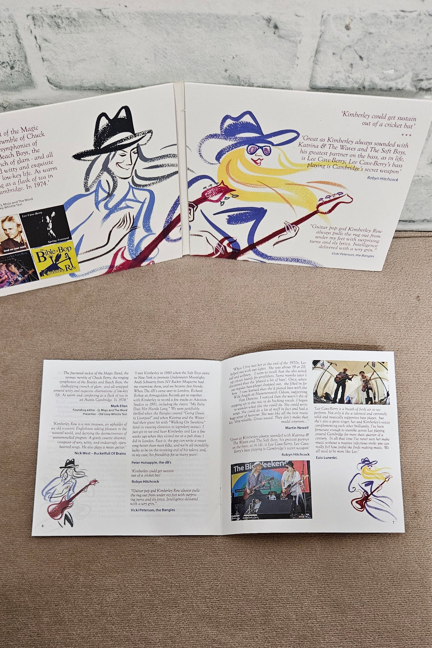 Sunshine Walkers The Best of Kimberley Rew and Lee Cave-Berry CD