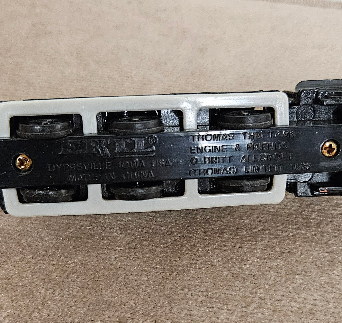 Thomas The Tank Engine ERTL Carry Case 1994 with Trains Inside