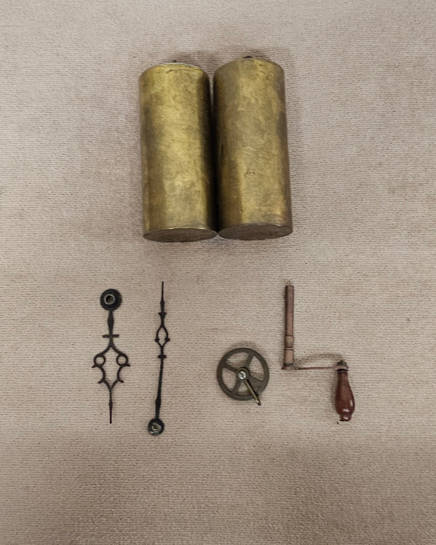 Antique and Vintage Clock Parts Job Lot Regulator Weight for Wall Clock