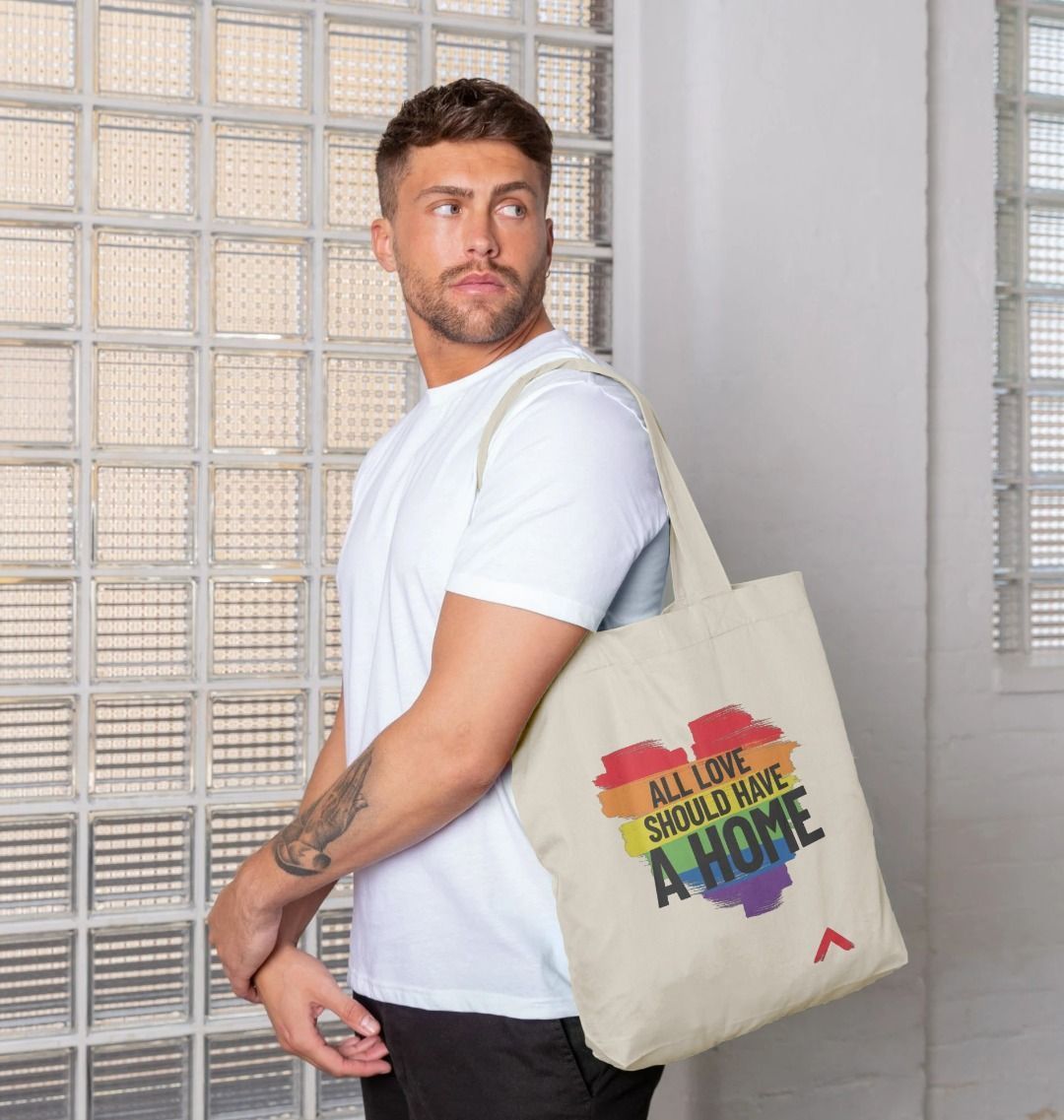 All Love Should Have a Home Natural Tote Bag