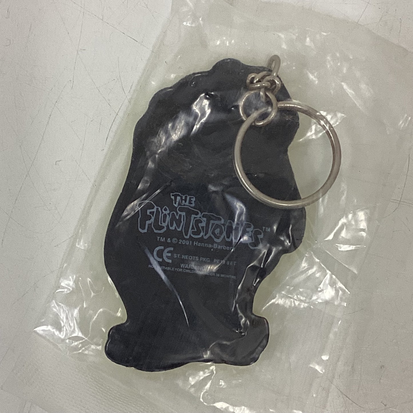 Set Of 8 Vintage The Flintstones Collectable Key Rings