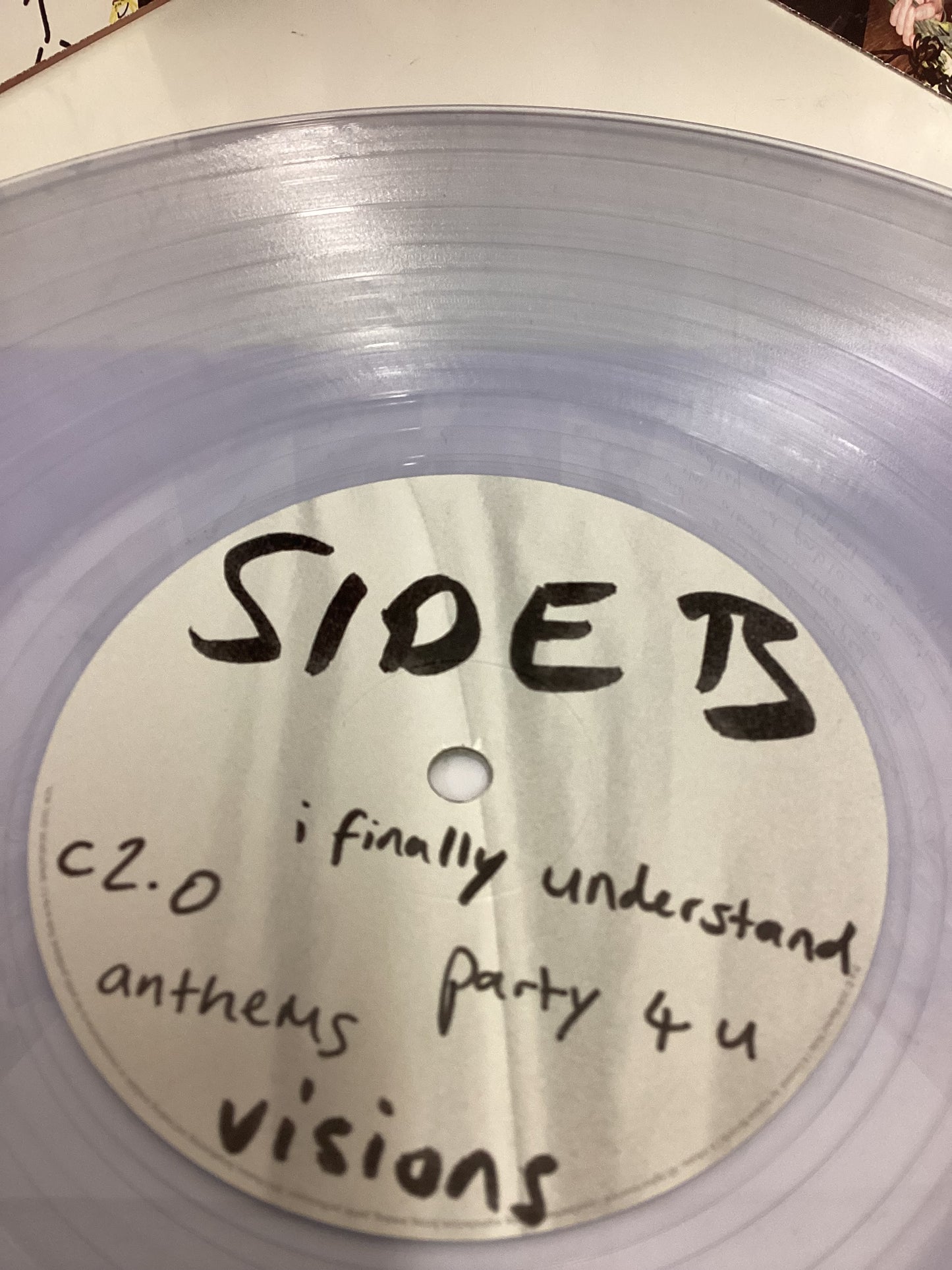 Charli XCX How I’m Feeling Now Clear Vinyl Album