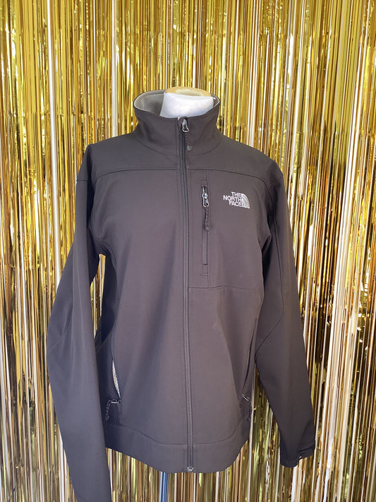 The North Face Brown Soft Shell Fleece Men's M
