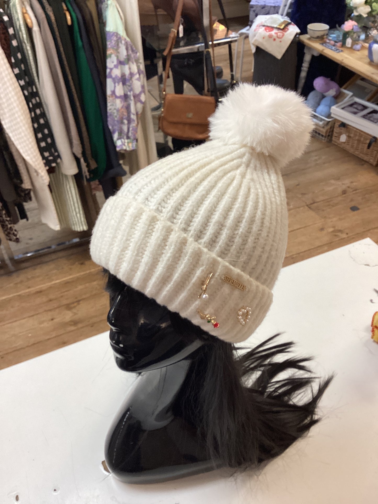 Steve Madden Bobble Hat