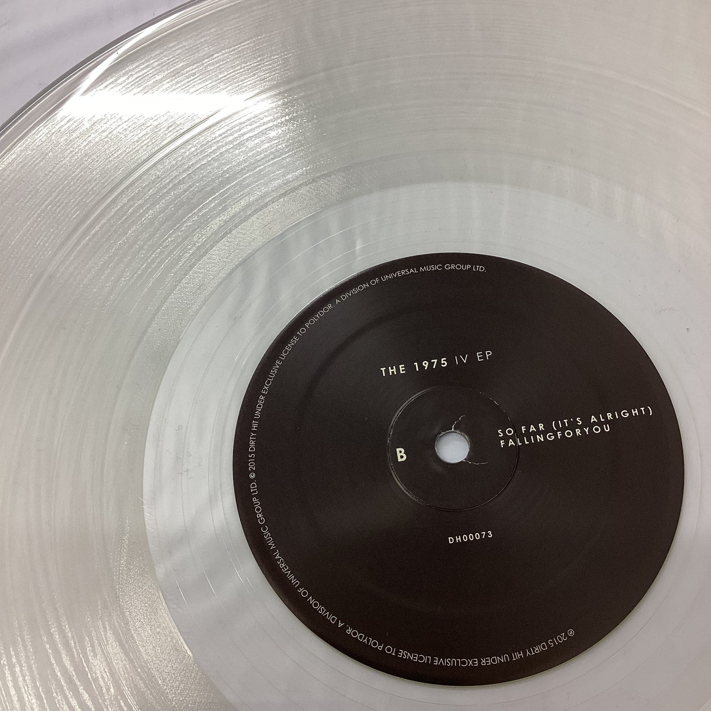 IV The 1975 Clear Vinyl Album