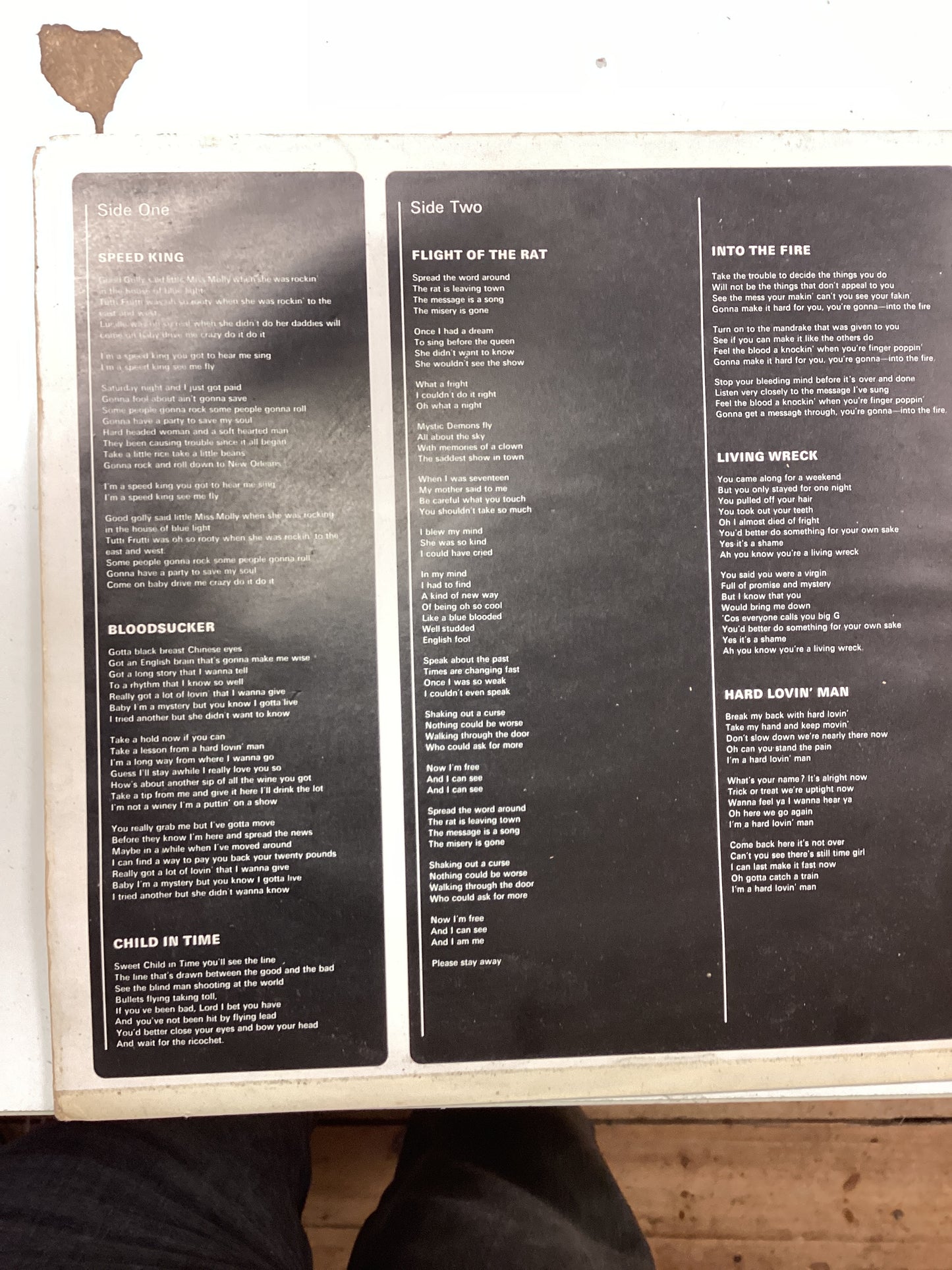 Deep Purple In Rock- Vinyl