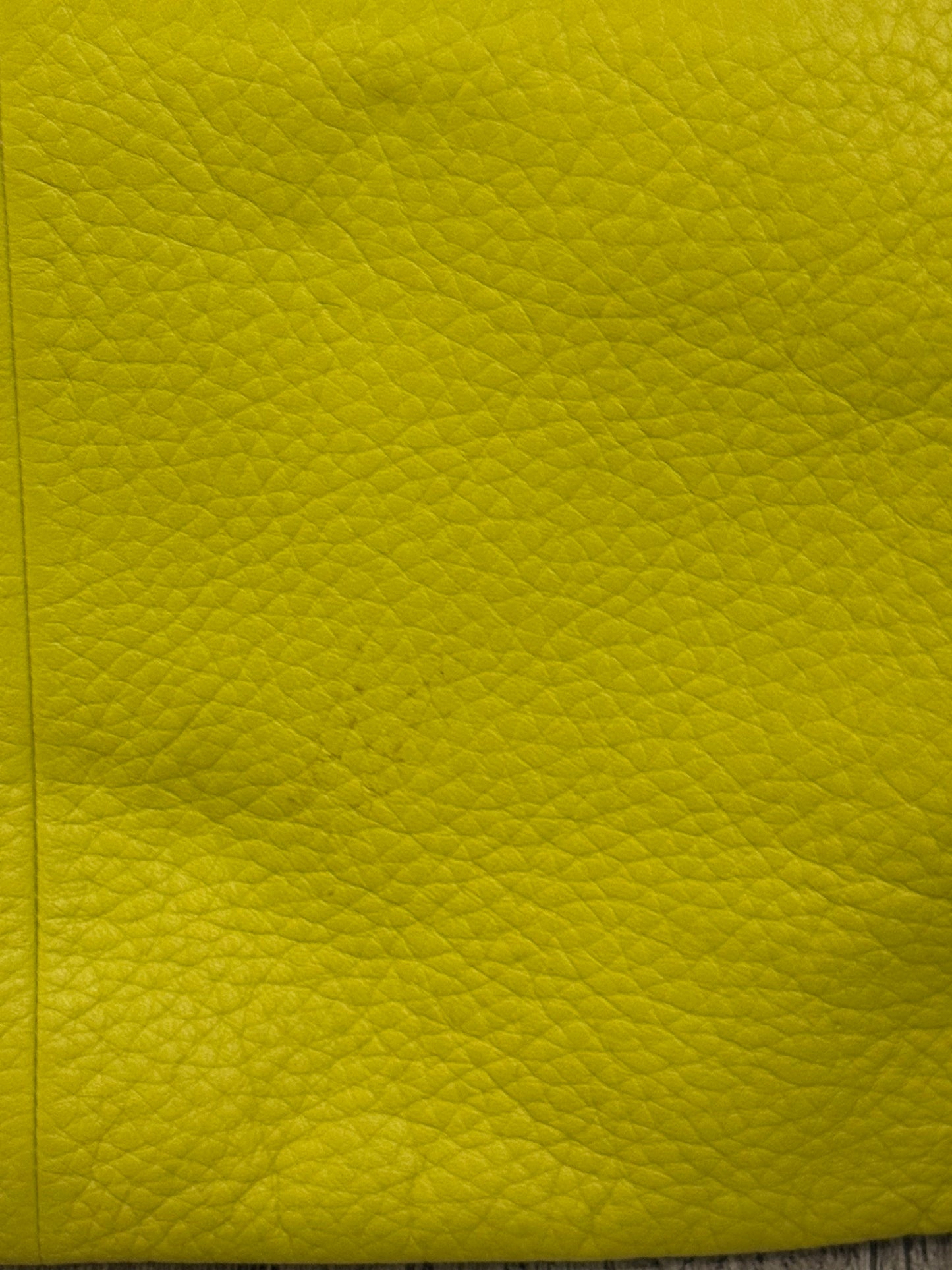 Whistles Chapel Foldover Yellow Clutch Bag