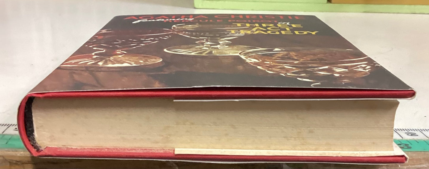 Agatha Christie - THE THREE ACT TRAGEDY - Hardback