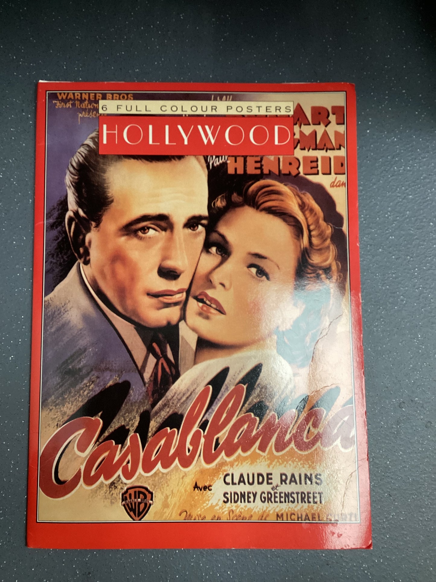 6 Full Colour Posters Casablanca Hollywood 1995