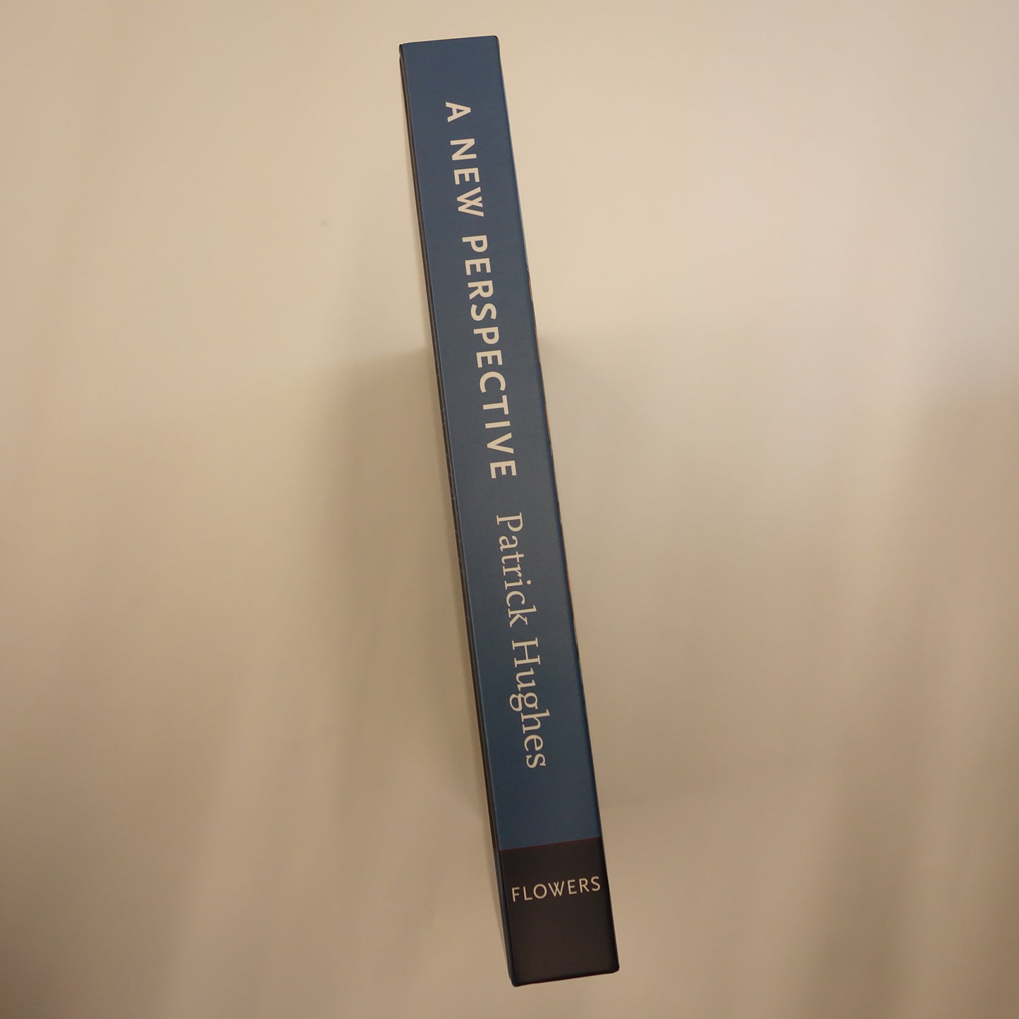 A New Perspective by Patrick Hughes - Rare Signed hardback book