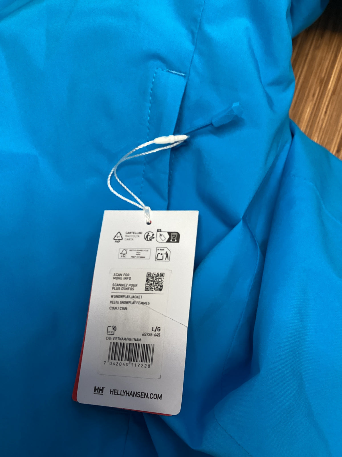 Ladies Helly Hanson Ski Jacket -Large