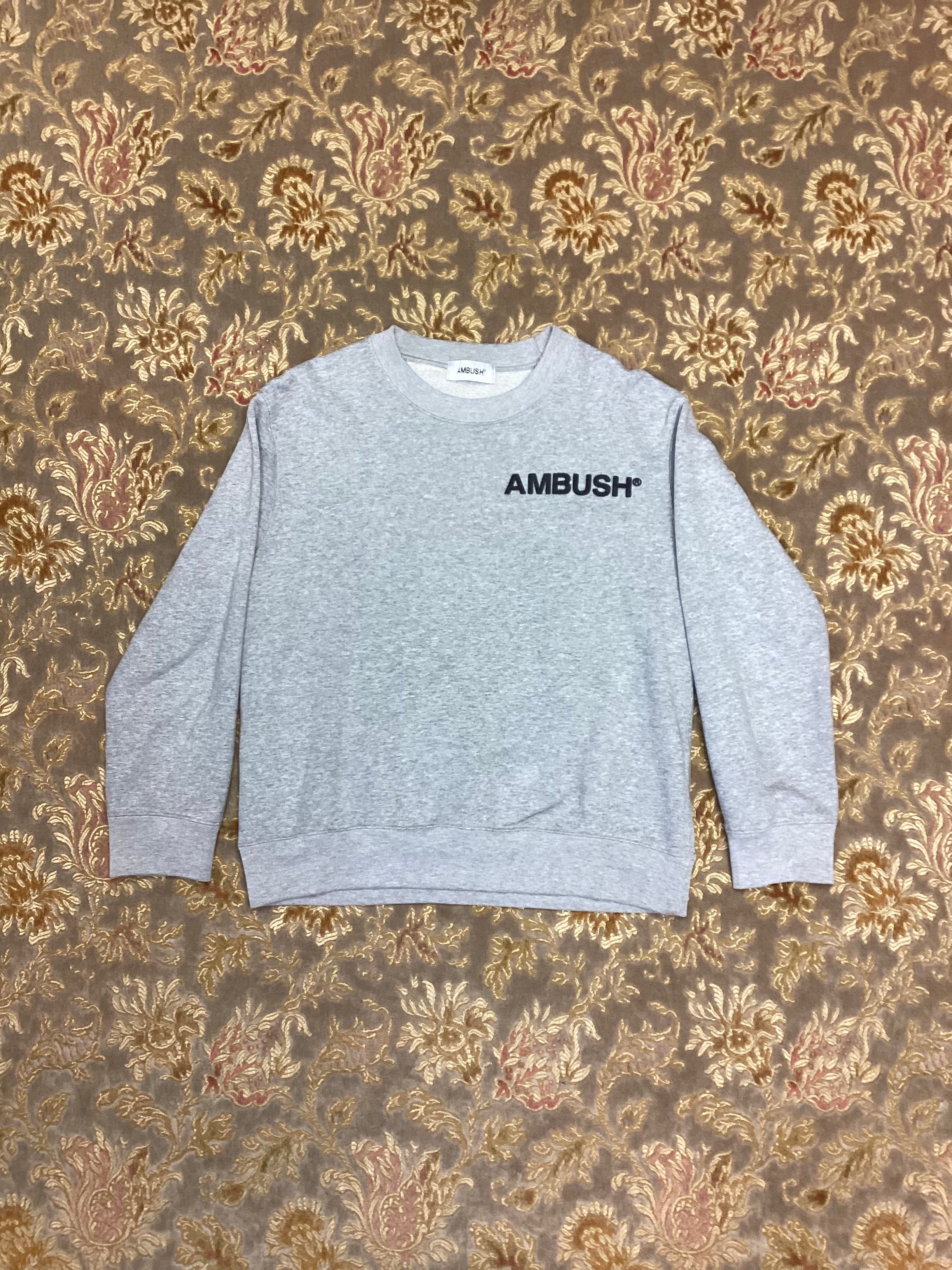 Ambush Grey Crew Neck Jumper Size M – Shop for Shelter