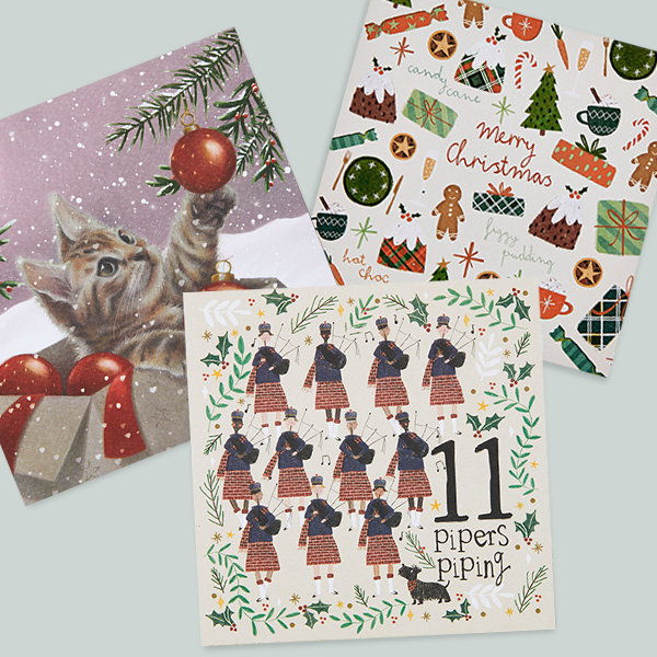 Festive Christmas Card Value Bundle (3 Packs)