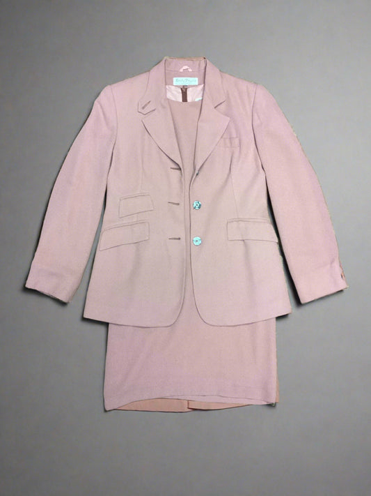 Sticky Fingers London Salmon Pink Suit Set Size 12