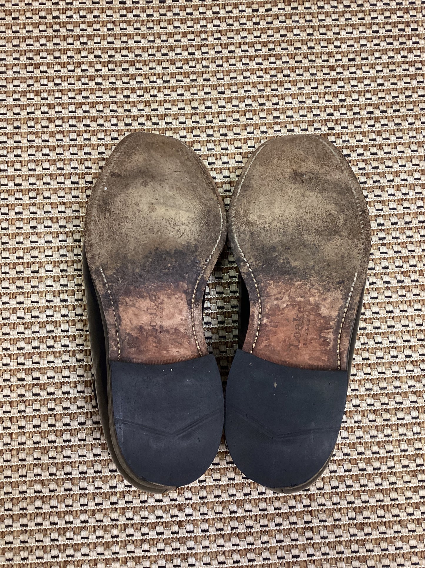 Loake Black Leather Oxfords Size 8.5