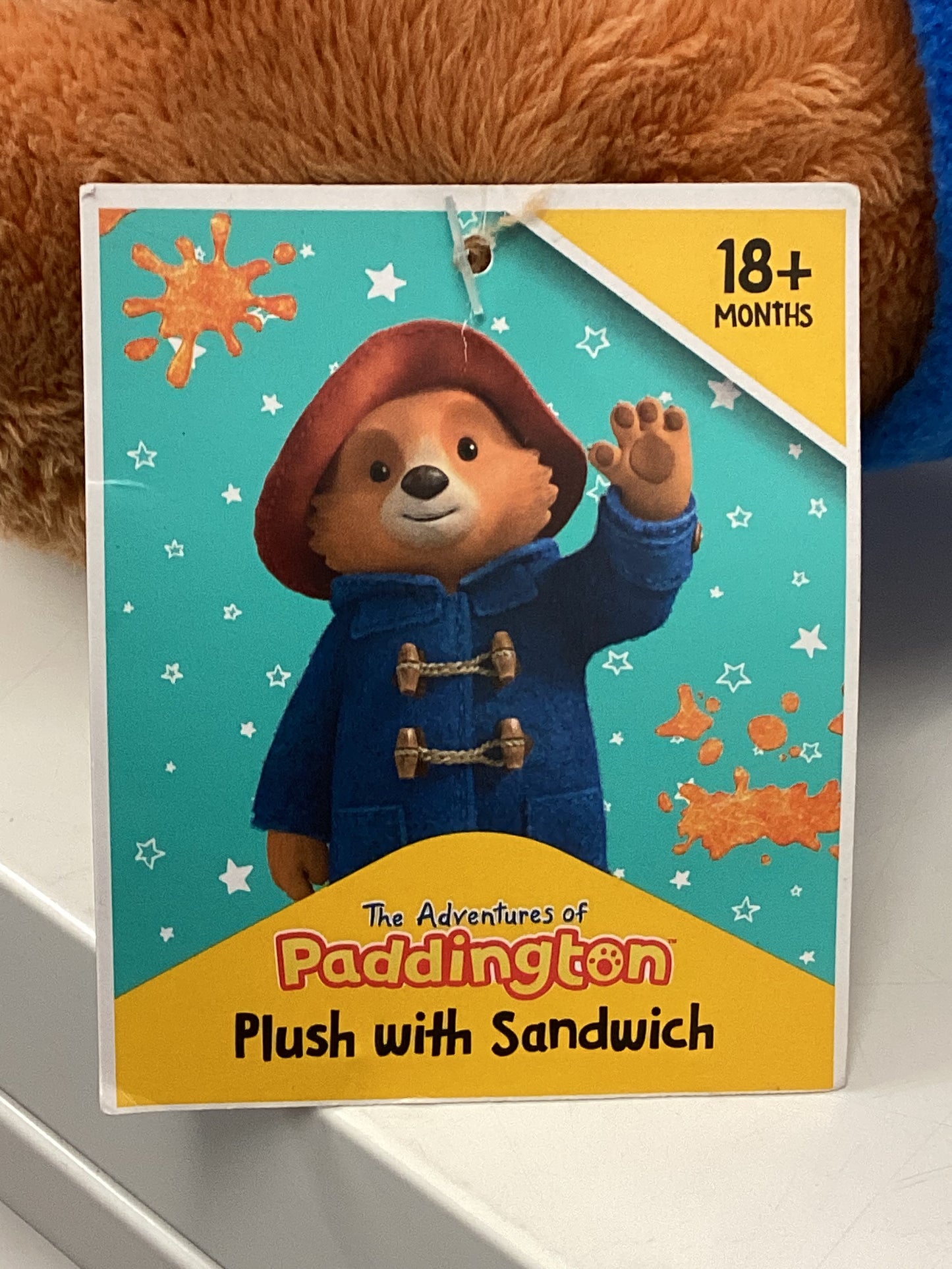 Paddington Plush With Sandwich