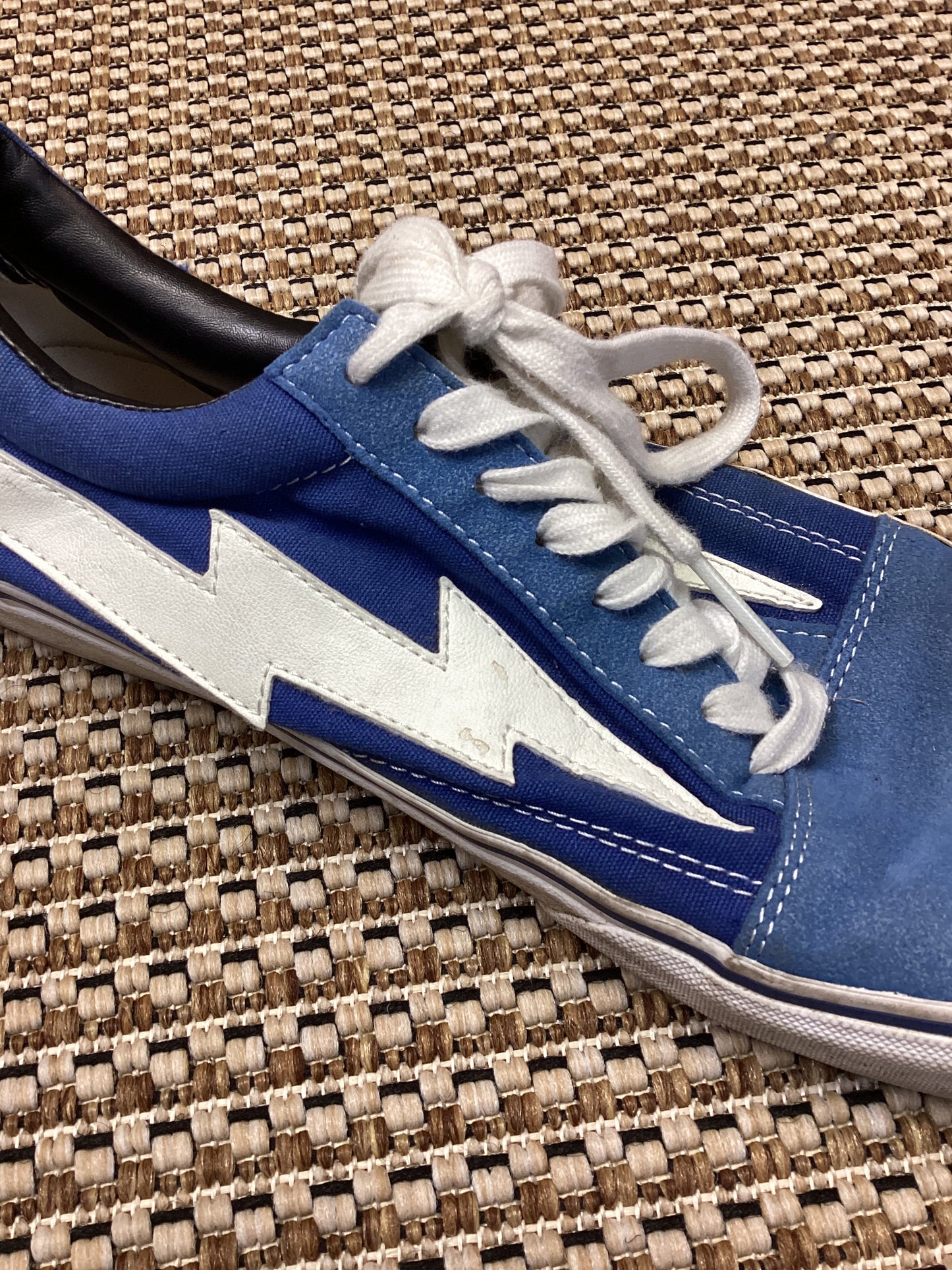 Revenge X Storm Blue Canvas Trainers Size 8.5