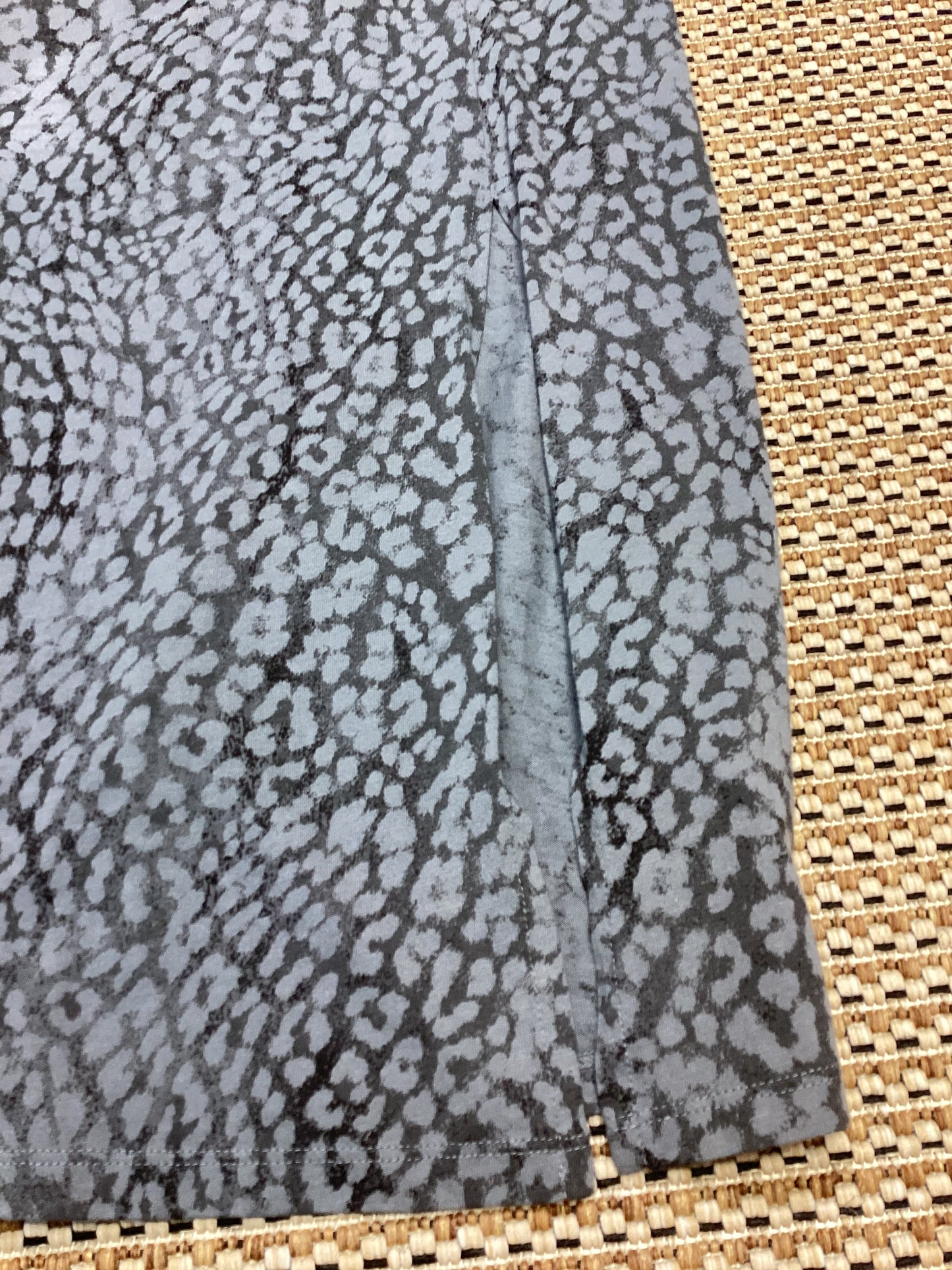 BNWT Hush Grey Leopard Print 'Jay' Midi Skirt Size 10