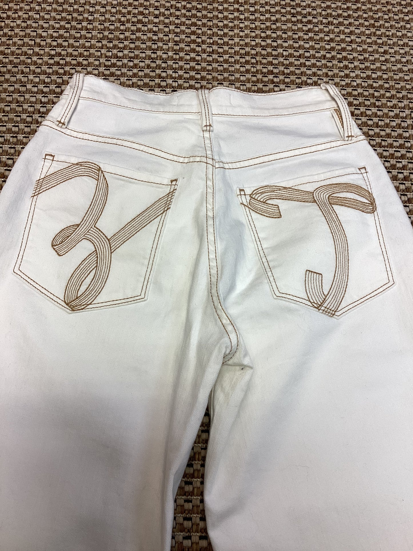 BNWT Zendaya X Tommy Hilfiger Cream Jeans Size XS