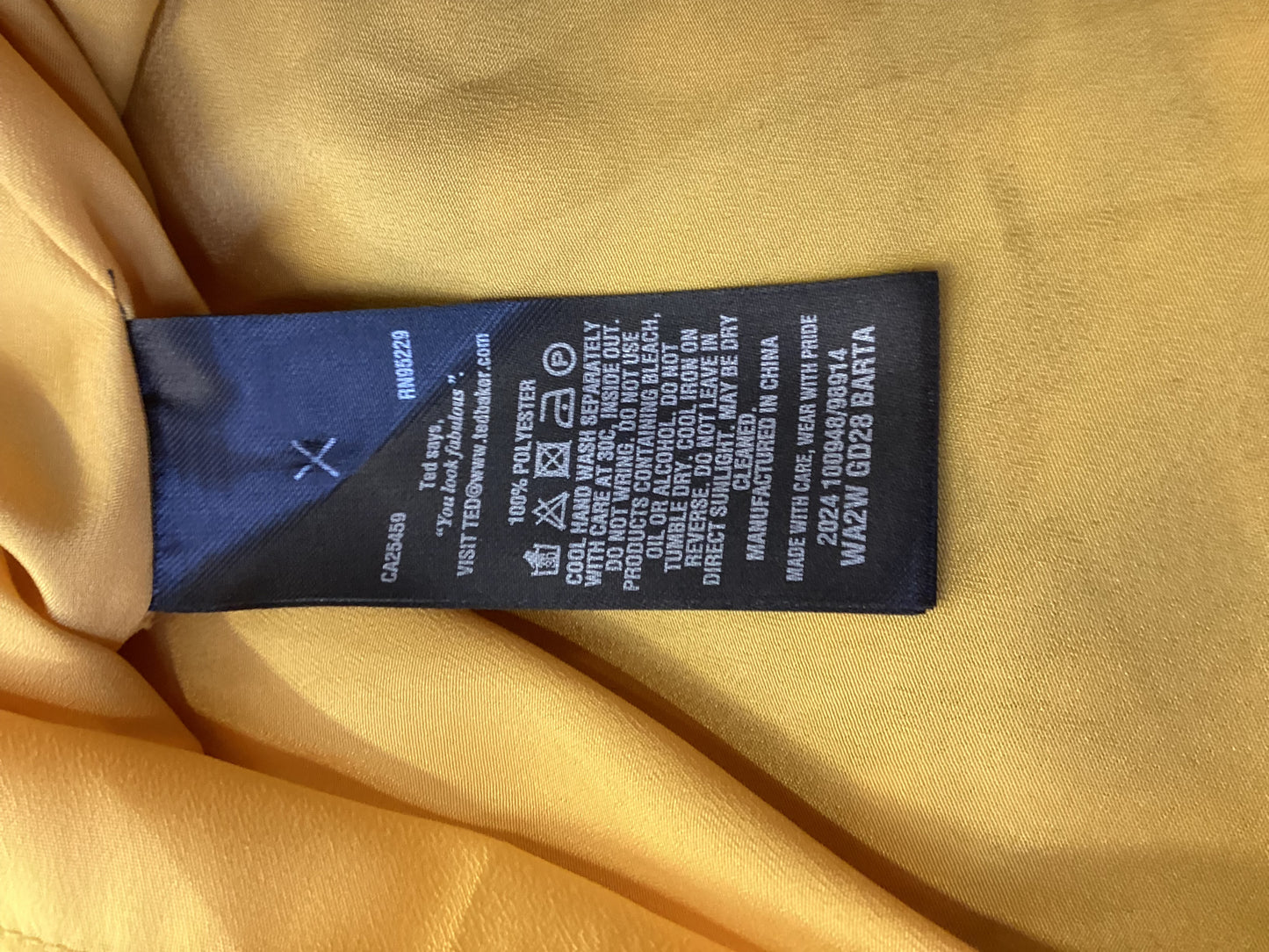 Ted Baker Floral Midi Dress size 3