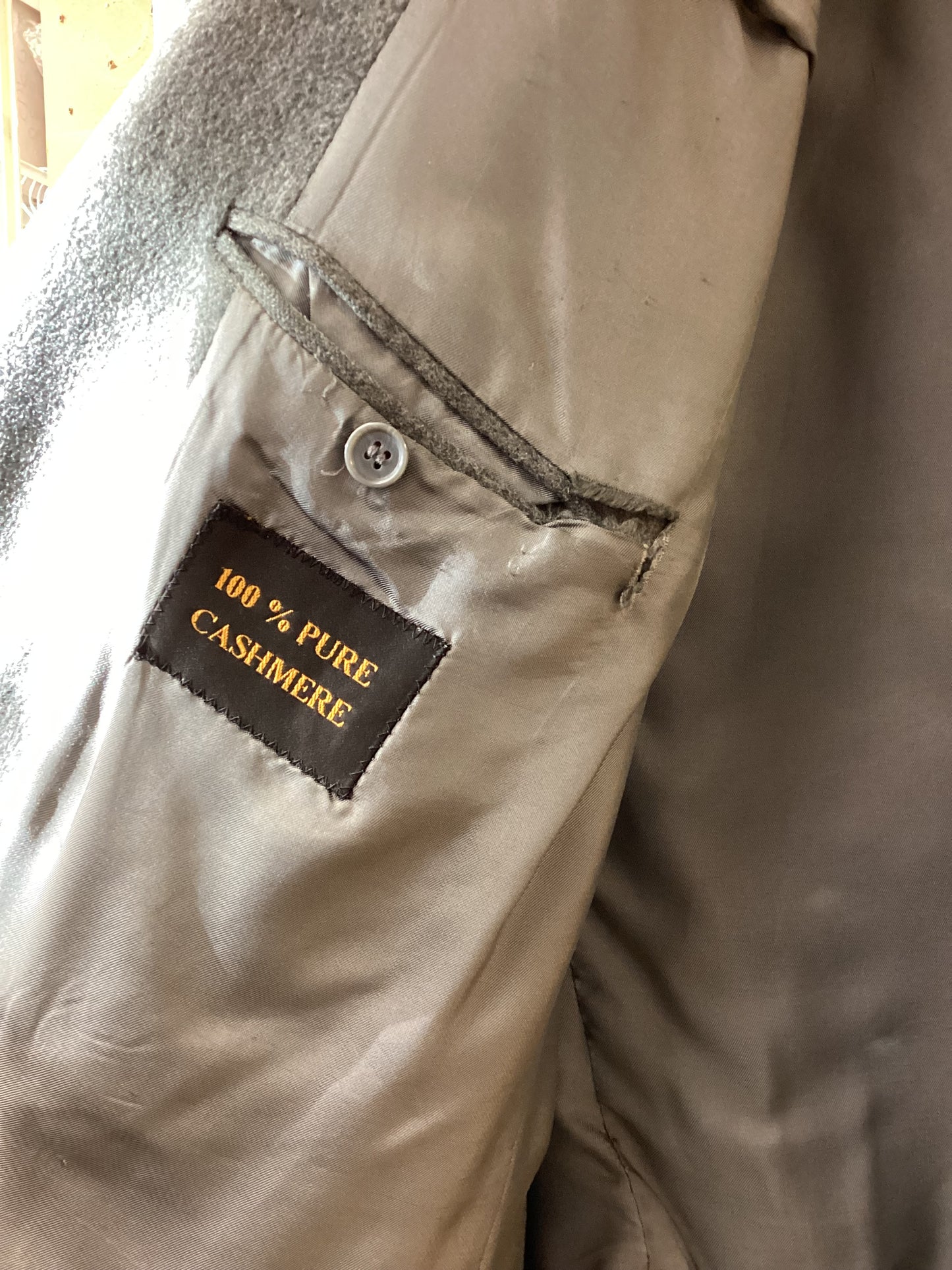 100 % Cashmere Gents Grey Jacket