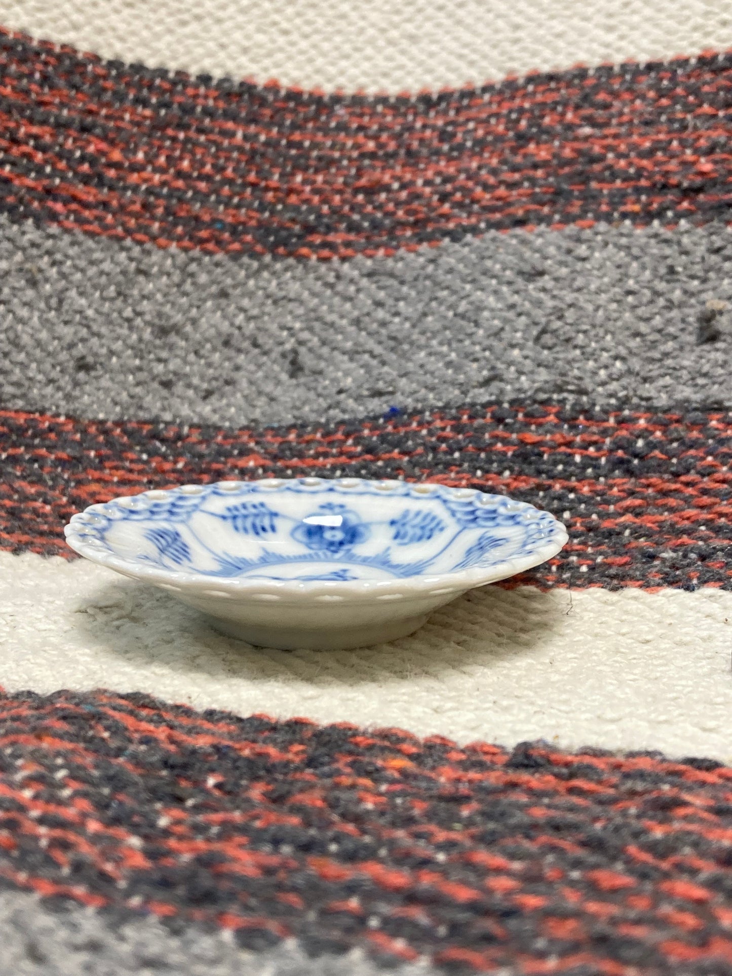 Royal Copenhagen Blue Fluted Butter Pat Plate