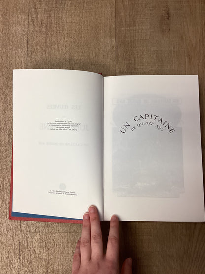 Un Capitaine de Quinze Ans I: Voyages Extraordinaires, Jules Verne, Hardback 1981