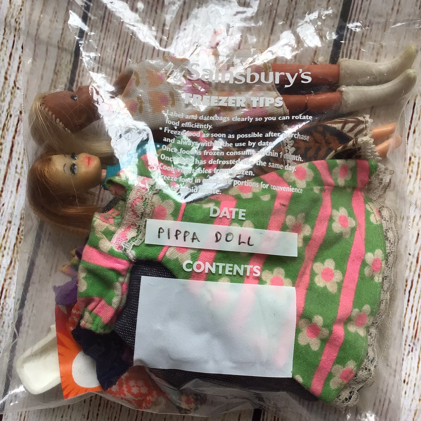 Vintage Palitoy Pippa Dolls x2 incl. Clothes Bundle