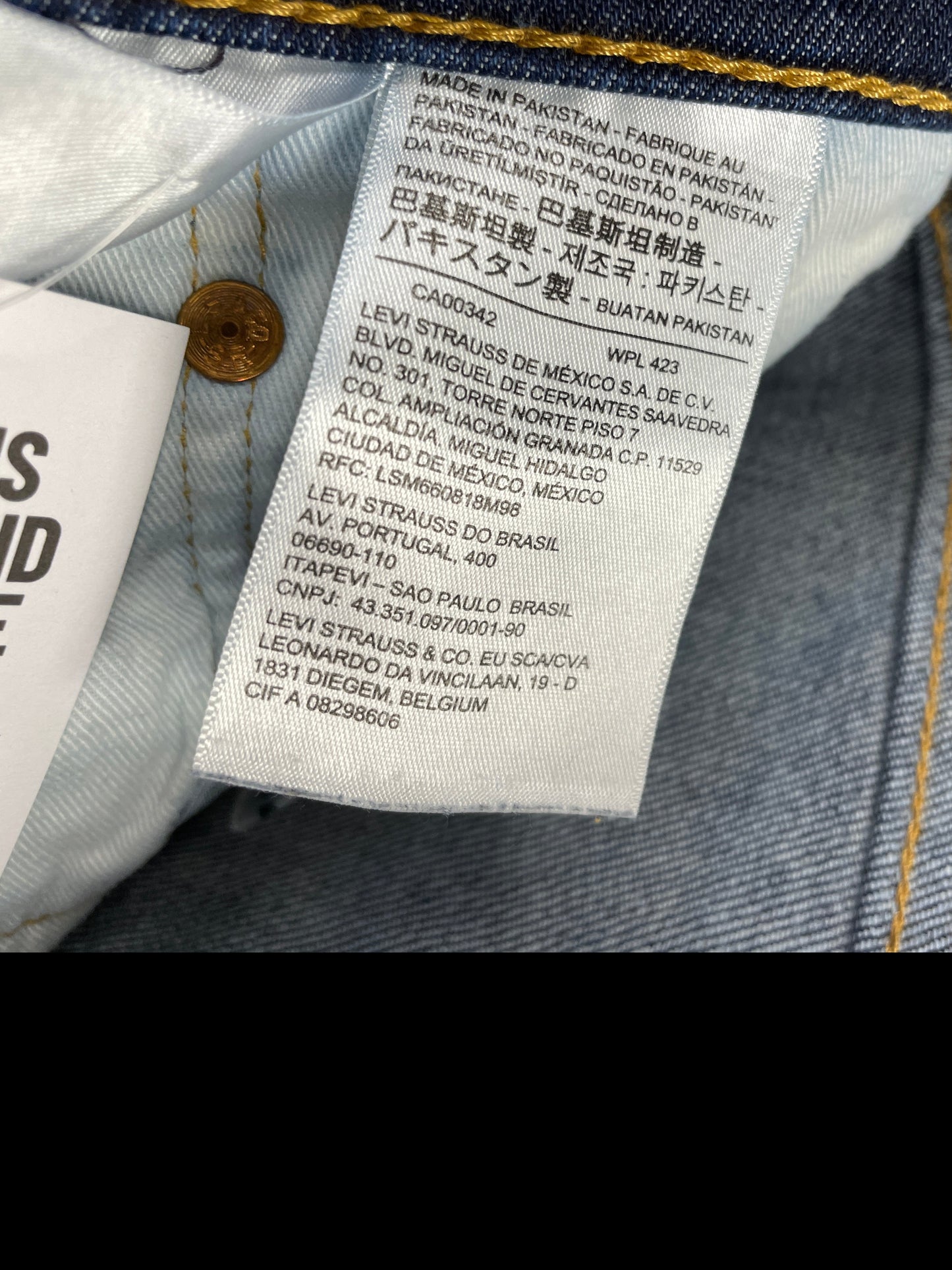 Levi Strauss Levi's 502 Tapered Leg Jeans Waist 30 Leg 30