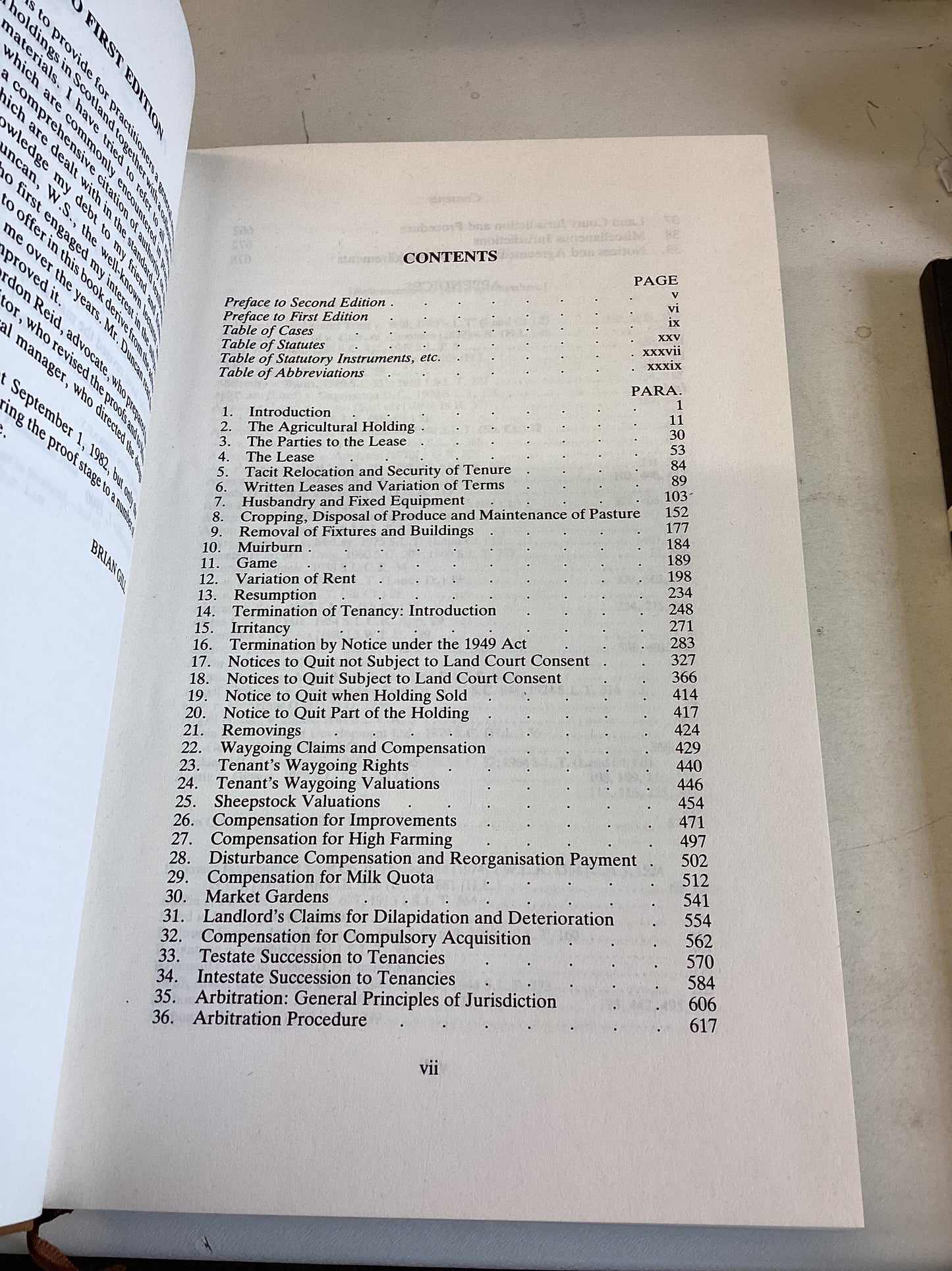 Law of Agricultural Holdings In Scotland Second Edition Brian Gill