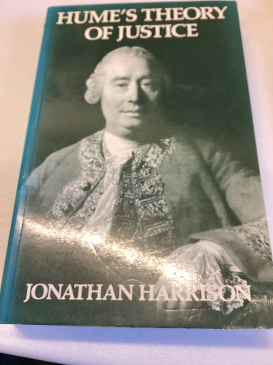 Hume's Theory of Justice Signed Jonathan Harrison
