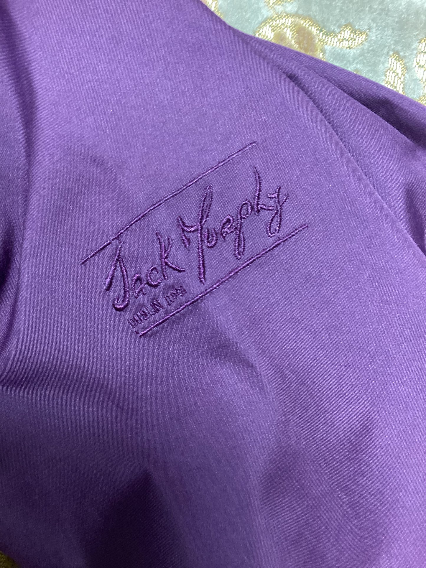 Jack Murphy Long Purple Jacket Heritage Collection - Size 10 - Very Good Condition