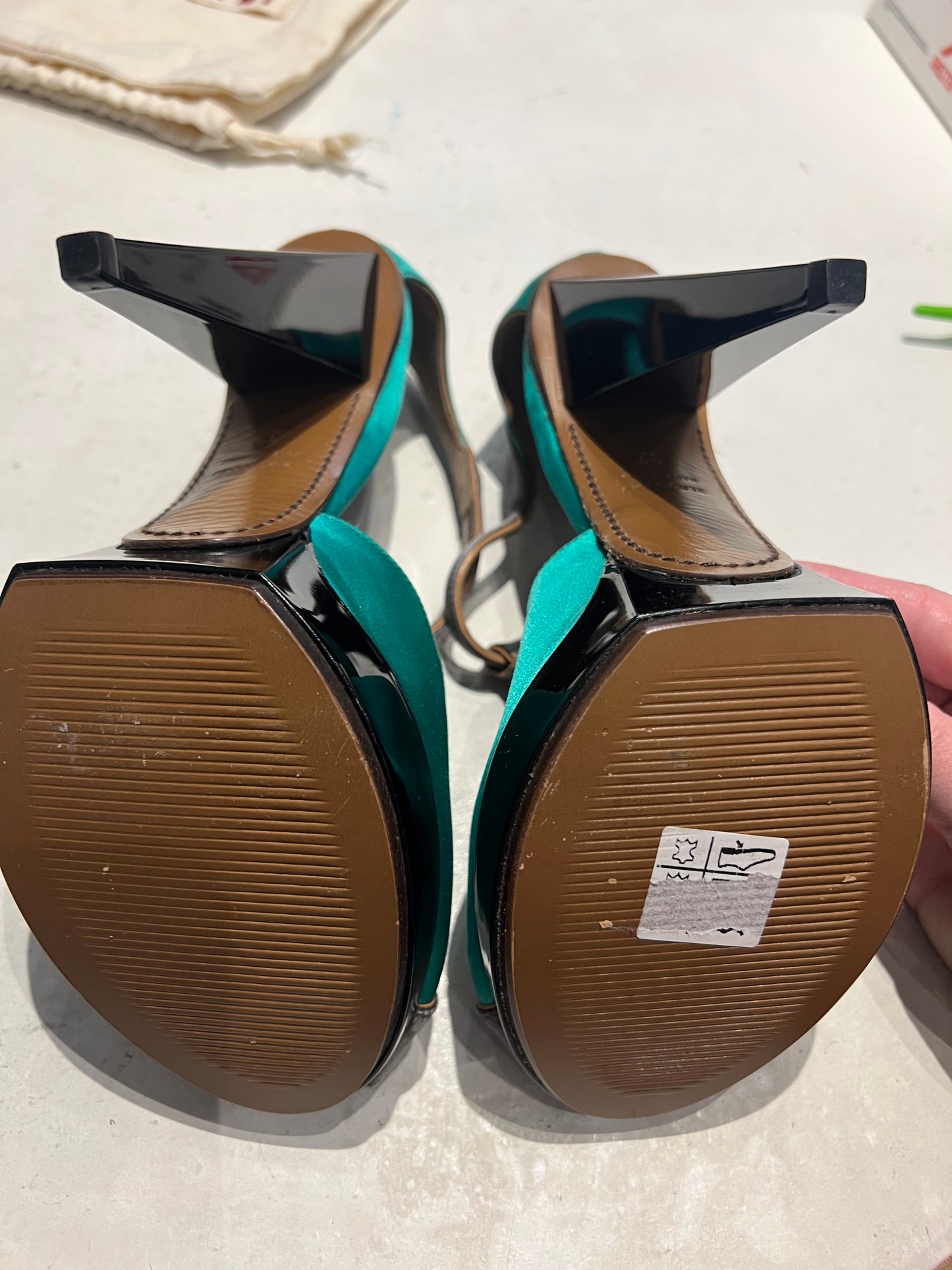 Marni Green Heel Size 4