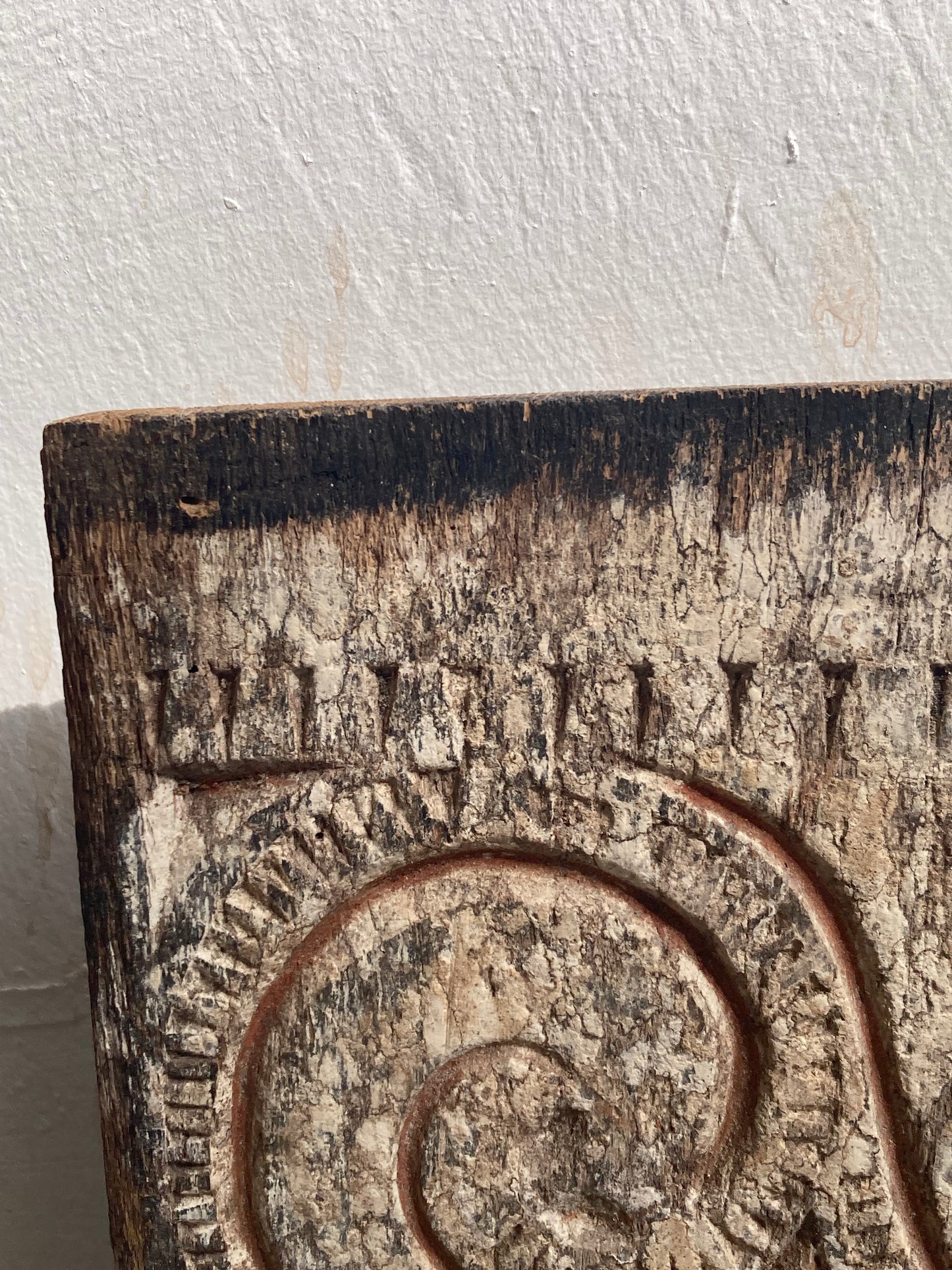 Toraja Panel Carved Wood 29x39cm