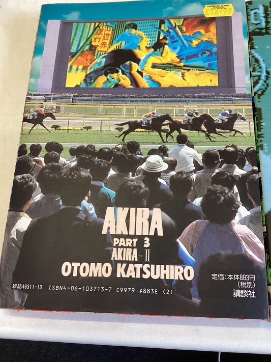 Akira Part 1, 2, 3 Katshuhioro  Otomo Katsuhiro Japanese