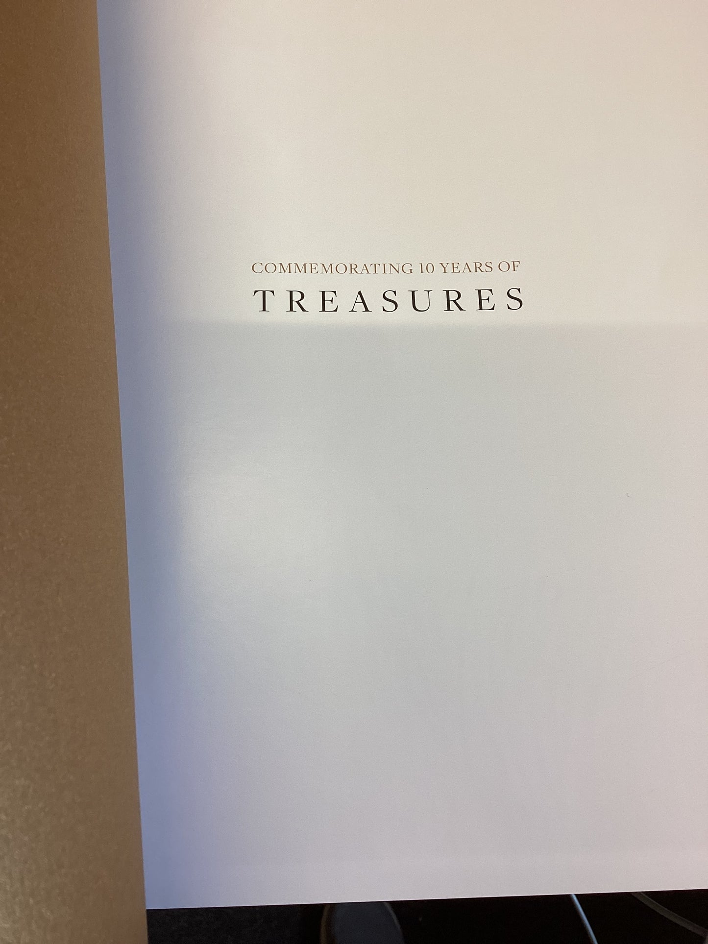 Treasures Commemorating 10 Years    Sotheby's
