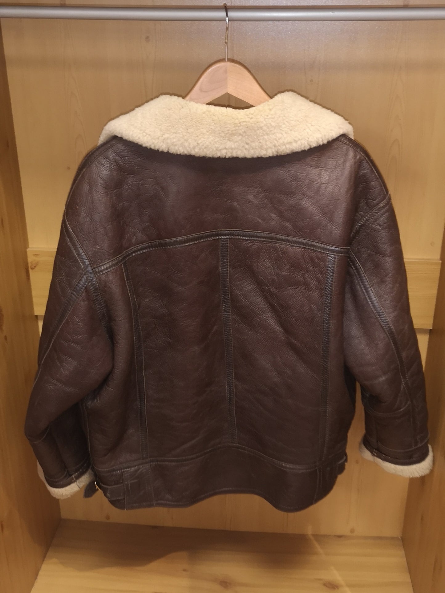 Tanns of Taunton Vintage 1980s Brown Leather Jacket Size L