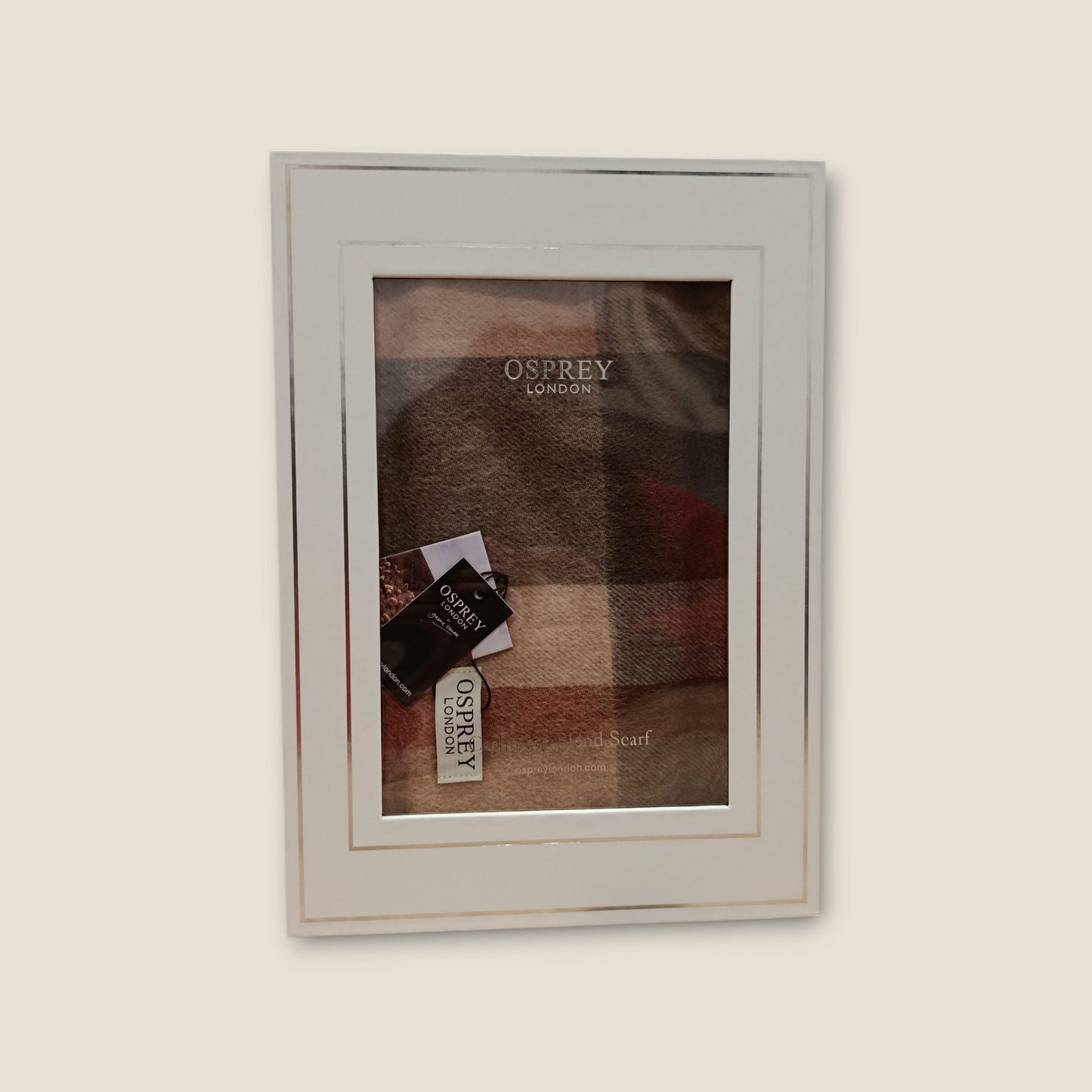 Osprey London Cashmere Blend Scarf
