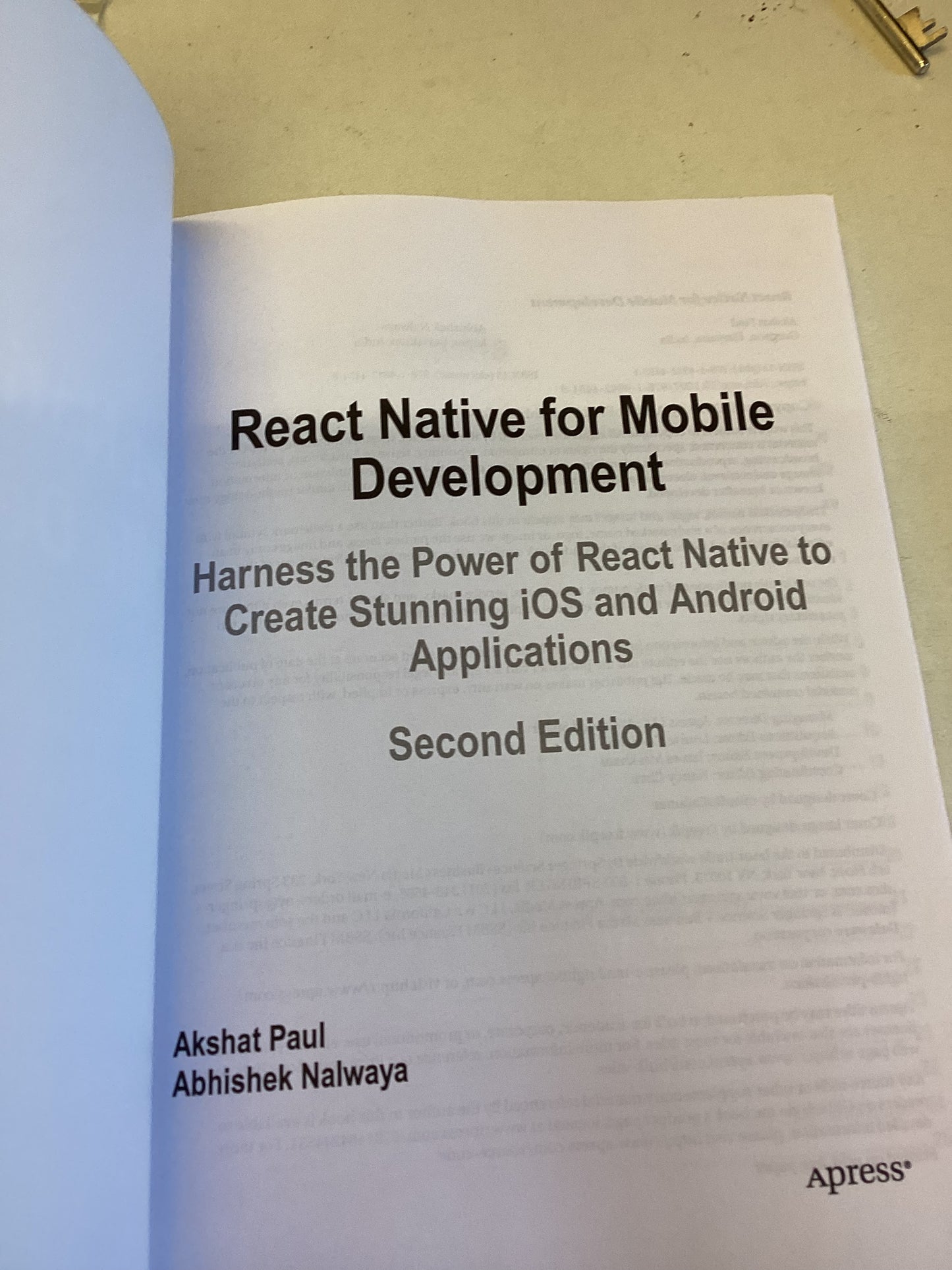 React Native for Mobile Development Second Edition Akshat Paul, Abhishek Nalwaya