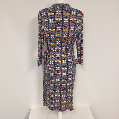 GOK for TU Multicoloured Stretchy Wrap Dress Size 14R