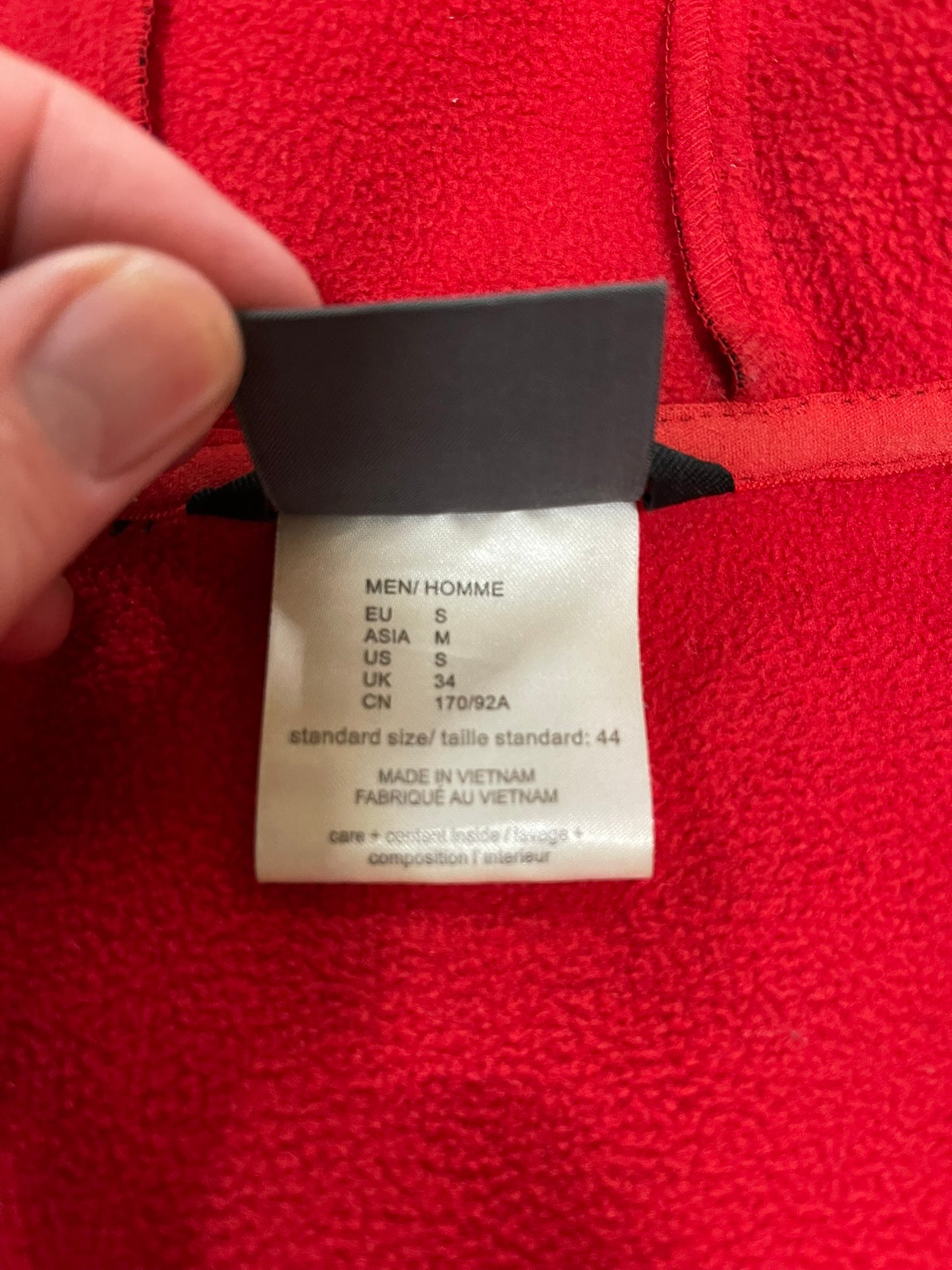 Jack Wolfskin Black Softshell Jacket Small