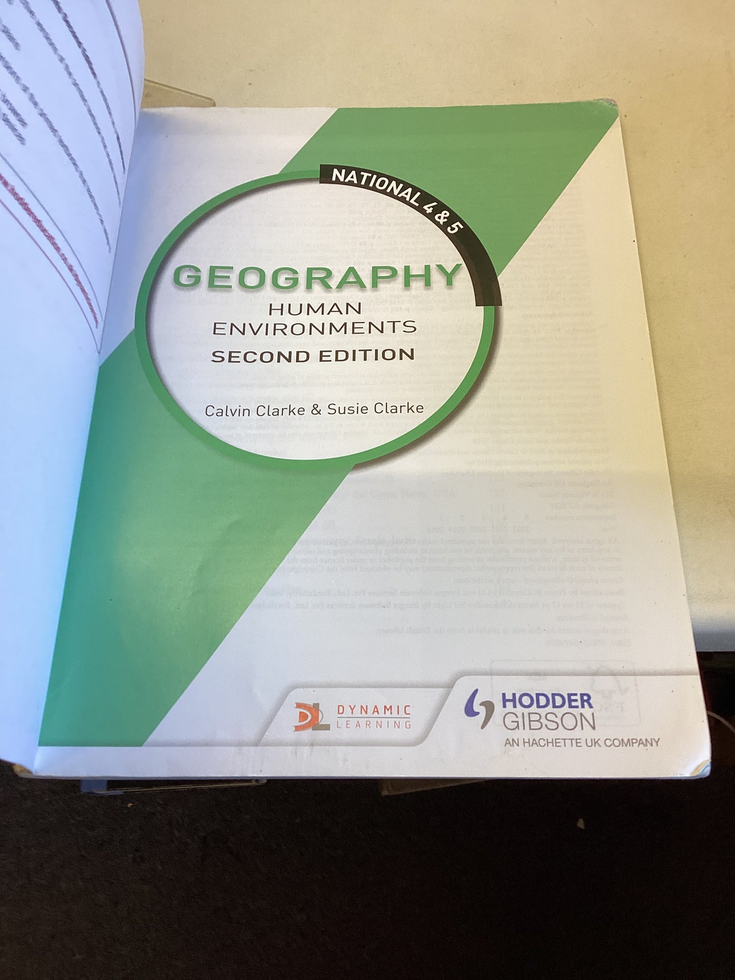 National 4 and 5 Geography Human Environments Second Edition Calvin Clarke and Susie Clarke