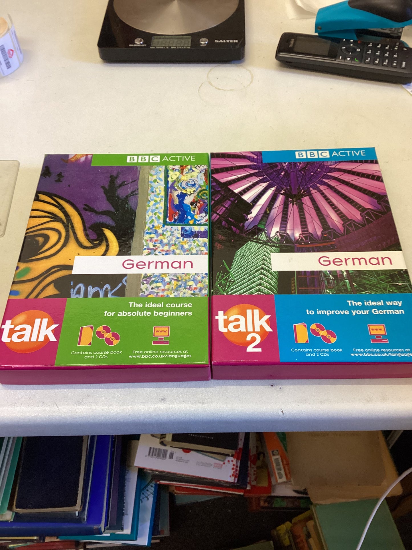 German Pack The Ideal Way To Learn German BBC Active Contains 2 Course Books and 4 CDs