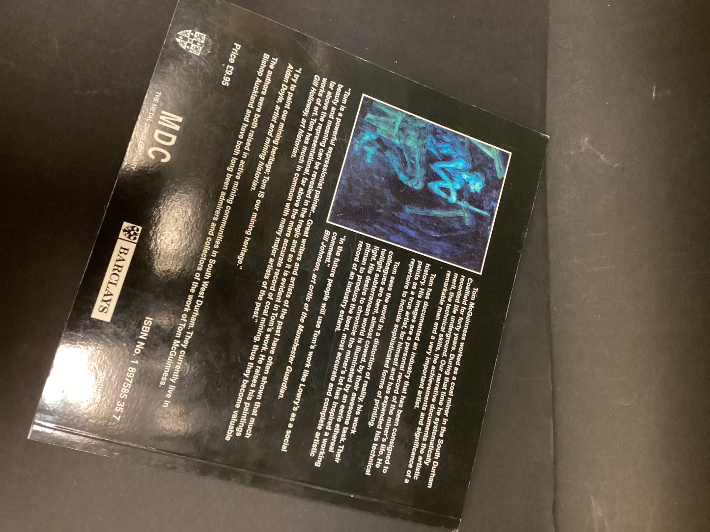 The Art of an Underground Miner by Tom McGuinness