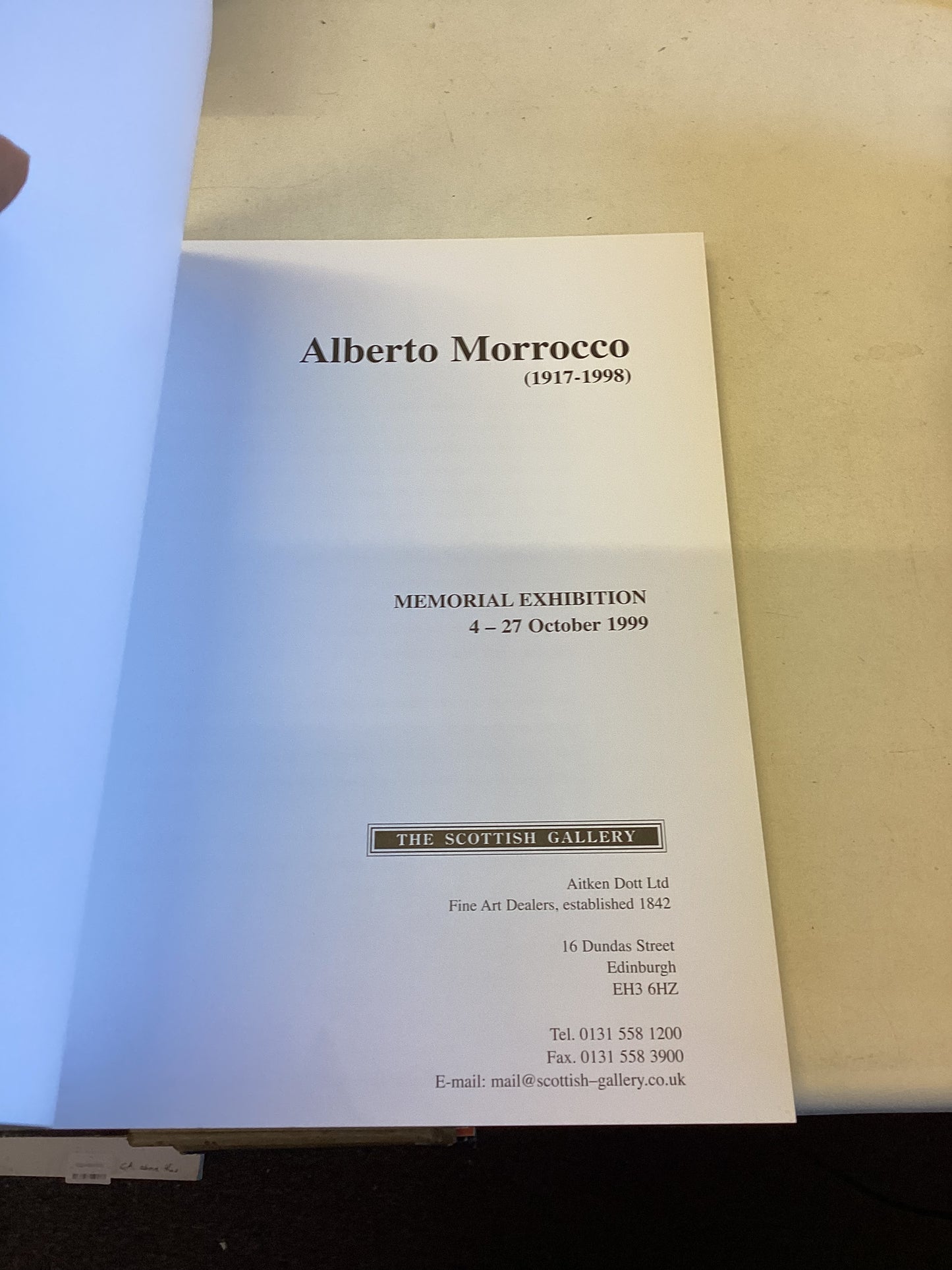 Alberto Morrocco 1917 - 1998