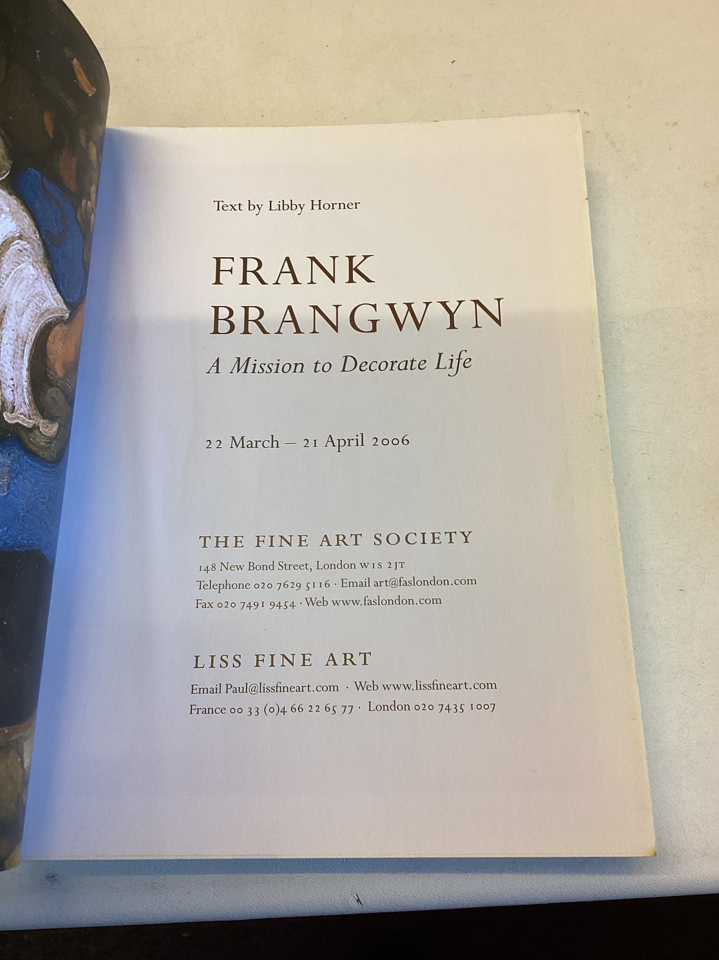 A Mission To Decorate Life Frank Brangwyn